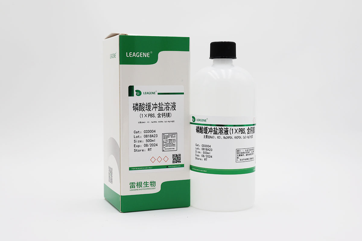 磷酸缓冲盐溶液(1×PBS,含钙镁)